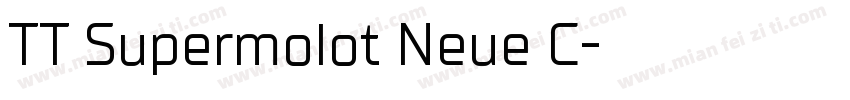 TT Supermolot Neue C字体转换